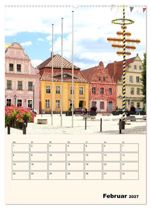 Luckau – Herz der Niederlausitz (CALVENDO Wandkalender 2027)