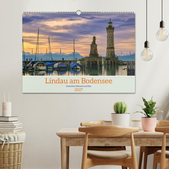 Lindau am Bodensee - Zwischen Himmel und See (CALVENDO Wandkalender 2027)