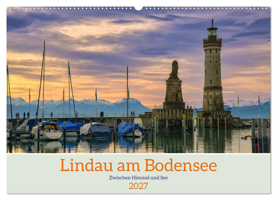 Lindau am Bodensee - Zwischen Himmel und See (CALVENDO Wandkalender 2027)
