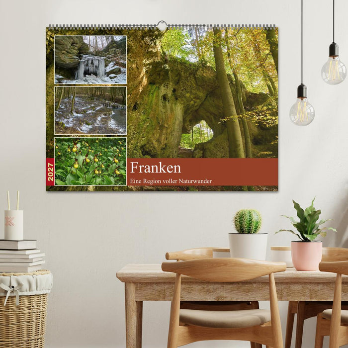 Franken - eine Region voller Naturwunder (CALVENDO Wandkalender 2027)