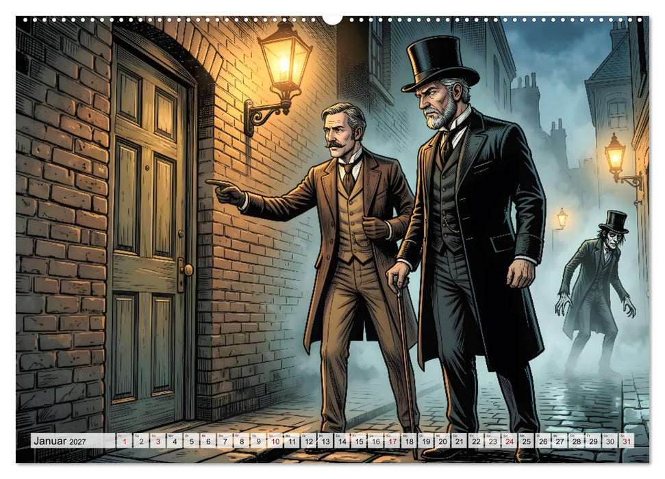 Dr. Jekyll und Mr. Hyde (CALVENDO Premium Wandkalender 2027)