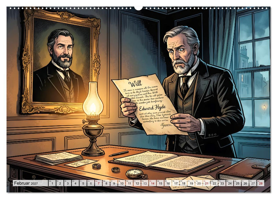 Dr. Jekyll und Mr. Hyde (CALVENDO Premium Wandkalender 2027)