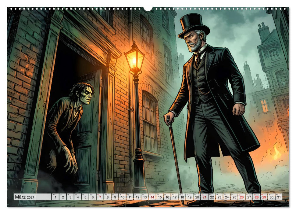 Dr. Jekyll und Mr. Hyde (CALVENDO Premium Wandkalender 2027)
