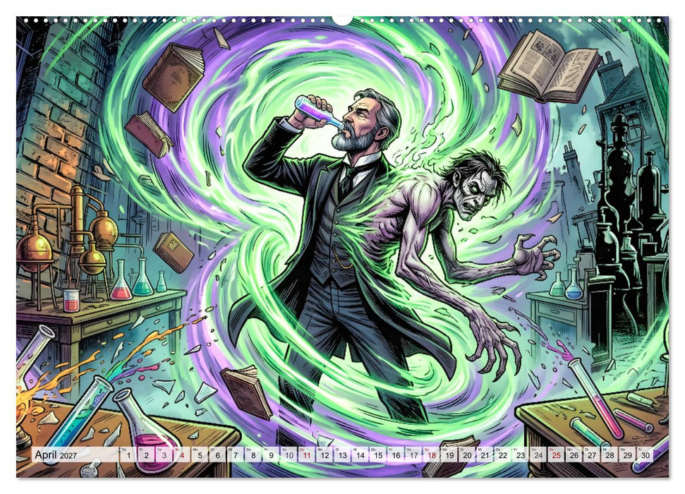 Dr. Jekyll und Mr. Hyde (CALVENDO Premium Wandkalender 2027)