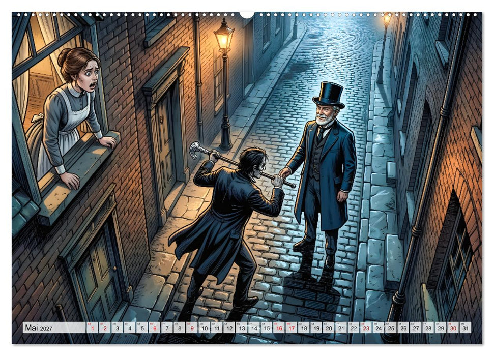 Dr. Jekyll und Mr. Hyde (CALVENDO Premium Wandkalender 2027)
