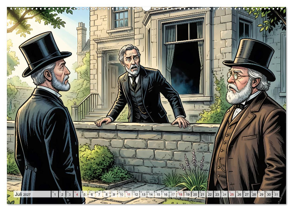 Dr. Jekyll und Mr. Hyde (CALVENDO Premium Wandkalender 2027)