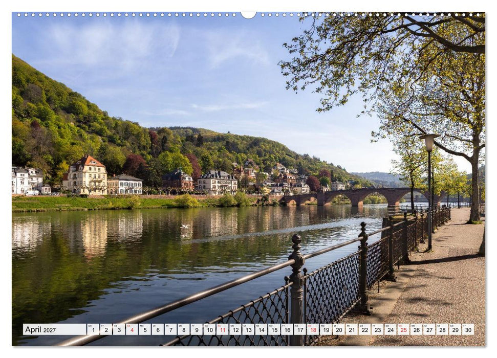 Heidelberg - Die romantische Stadt am Fluss (CALVENDO Premium Wandkalender 2027)
