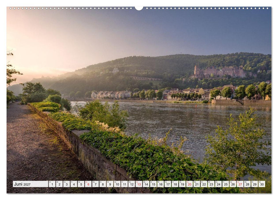 Heidelberg - Die romantische Stadt am Fluss (CALVENDO Premium Wandkalender 2027)