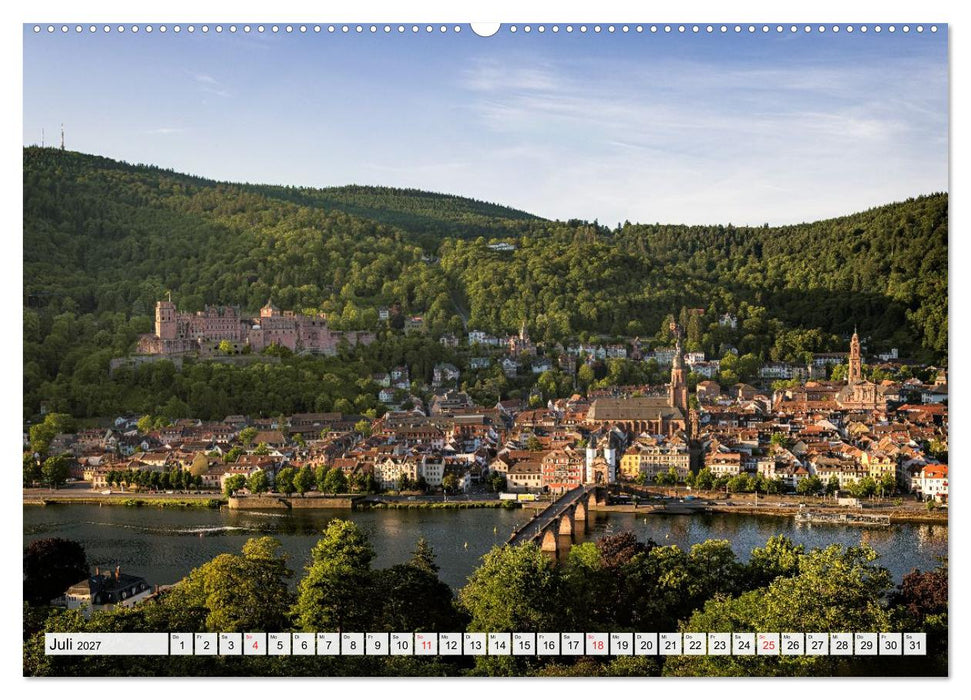 Heidelberg - Die romantische Stadt am Fluss (CALVENDO Premium Wandkalender 2027)
