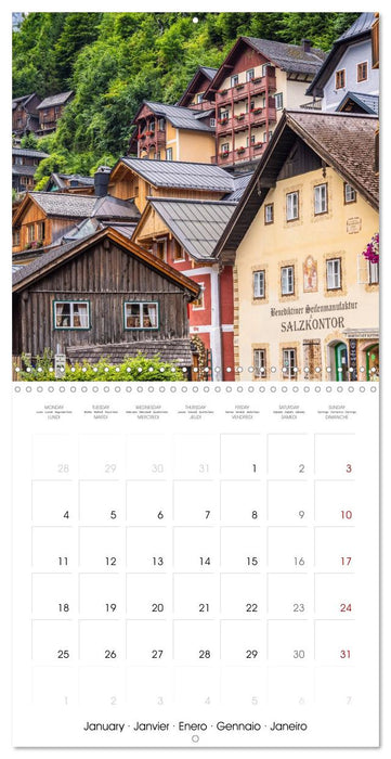 Hallstatt - A Touch of Magic (CALVENDO Monthly Calendar 2027)