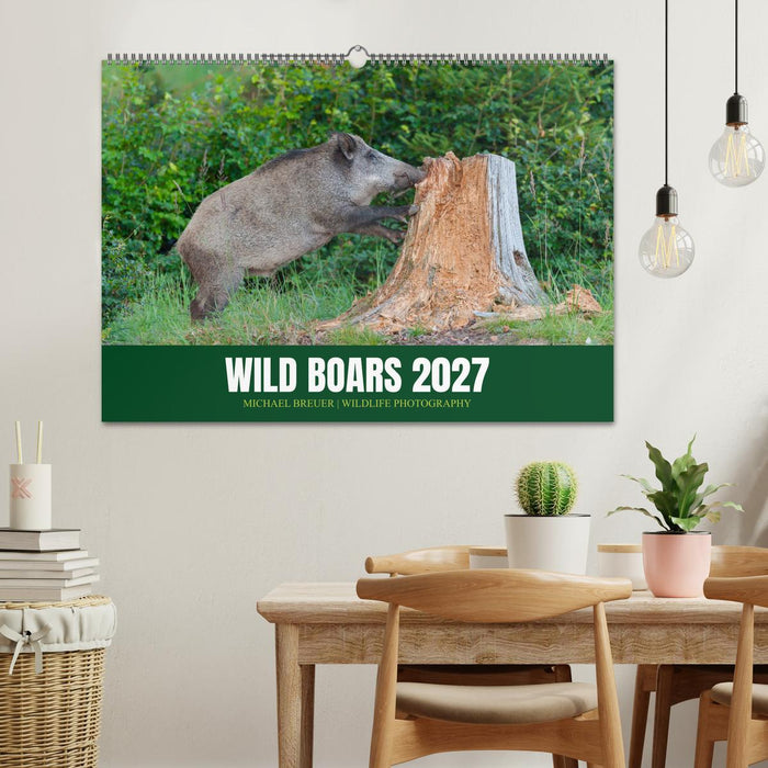 Wild Boars (CALVENDO Monthly Calendar 2027)
