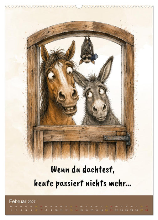 Fotoshooting auf dem Bauernhof (CALVENDO Premium Wandkalender 2027)