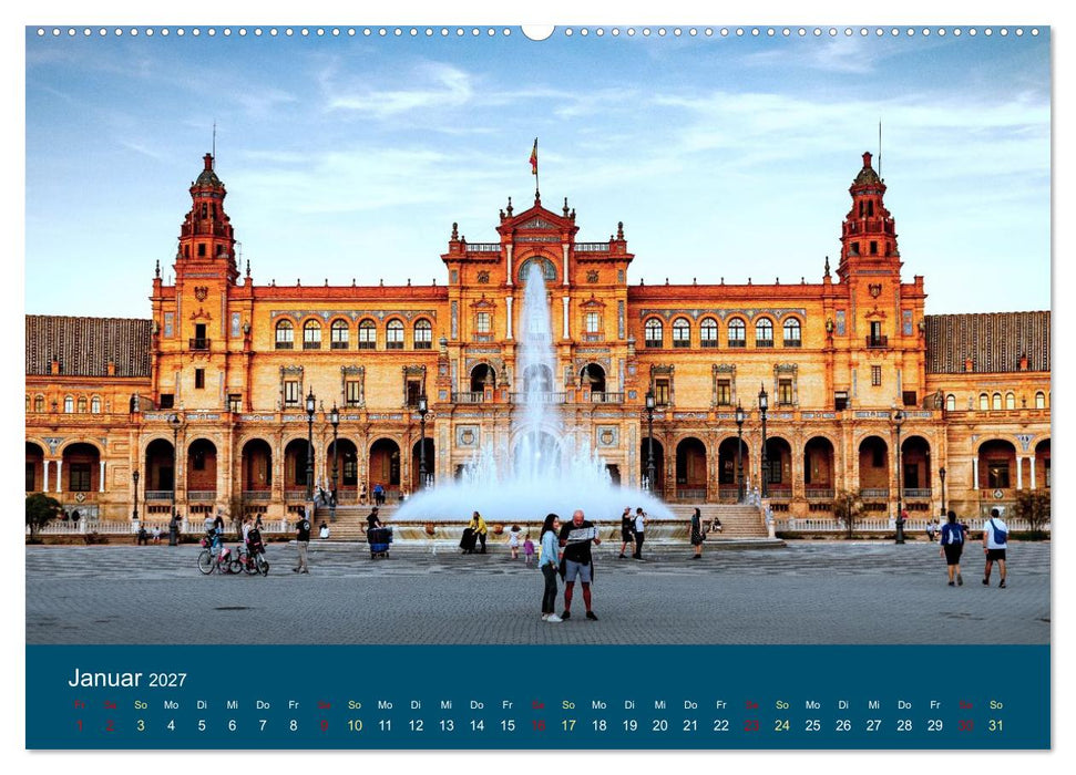 Spanische Provinzen - Sevilla (CALVENDO Wandkalender 2027)