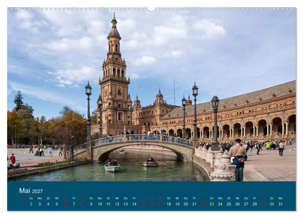 Spanische Provinzen - Sevilla (CALVENDO Wandkalender 2027)