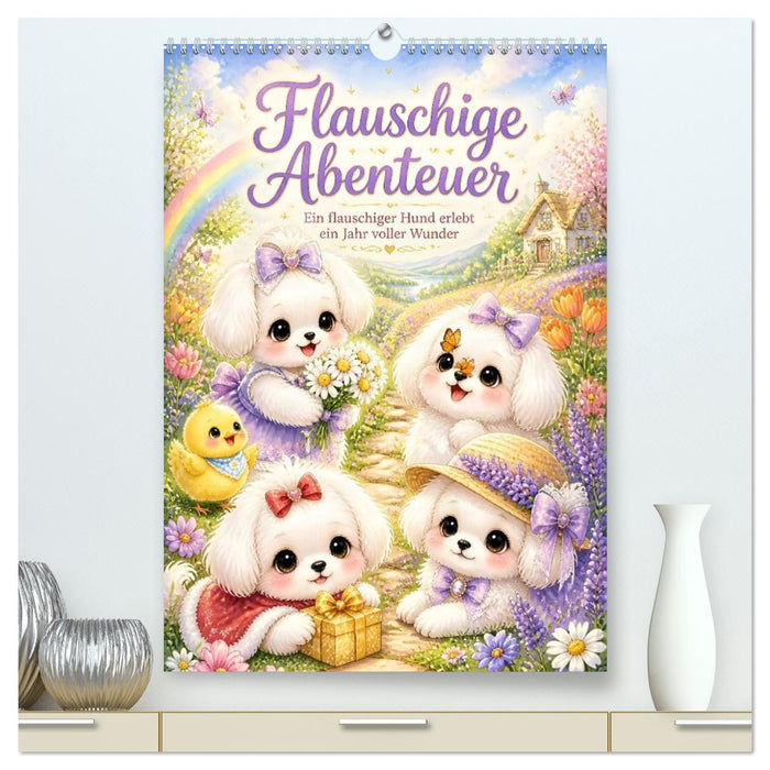Flauschige Abenteuer (CALVENDO Premium Wandkalender 2027)