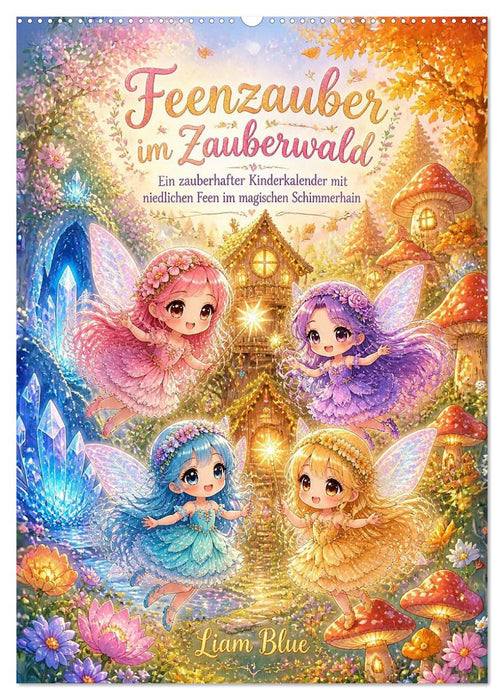Feenzauber im Zauberwald (CALVENDO Wandkalender 2027)