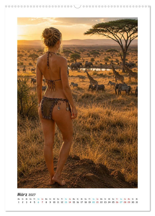 Afrikanische Fantasie (CALVENDO Premium Wandkalender 2027)
