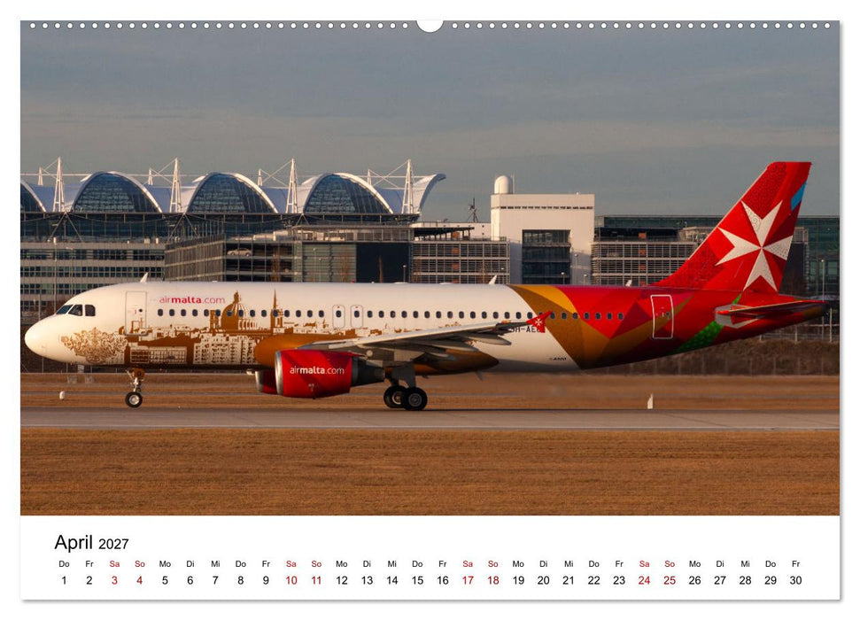 Airbus A320 Das Brot und Butter Flugzeug (CALVENDO Premium Wandkalender 2027)