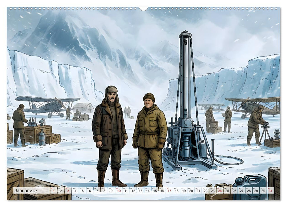 Die Berge des Wahnsinns (CALVENDO Wandkalender 2027)