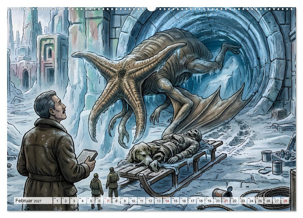 Die Berge des Wahnsinns (CALVENDO Wandkalender 2027)