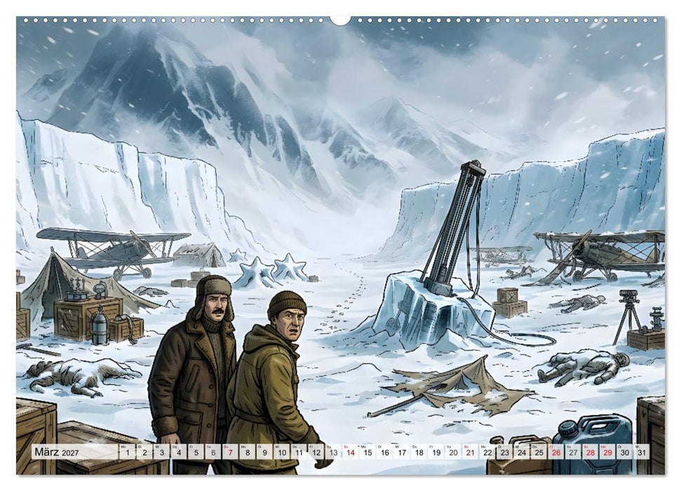 Die Berge des Wahnsinns (CALVENDO Wandkalender 2027)