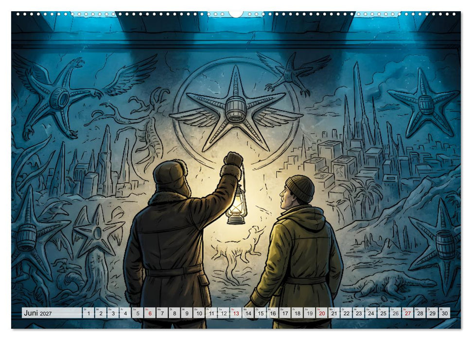Die Berge des Wahnsinns (CALVENDO Wandkalender 2027)