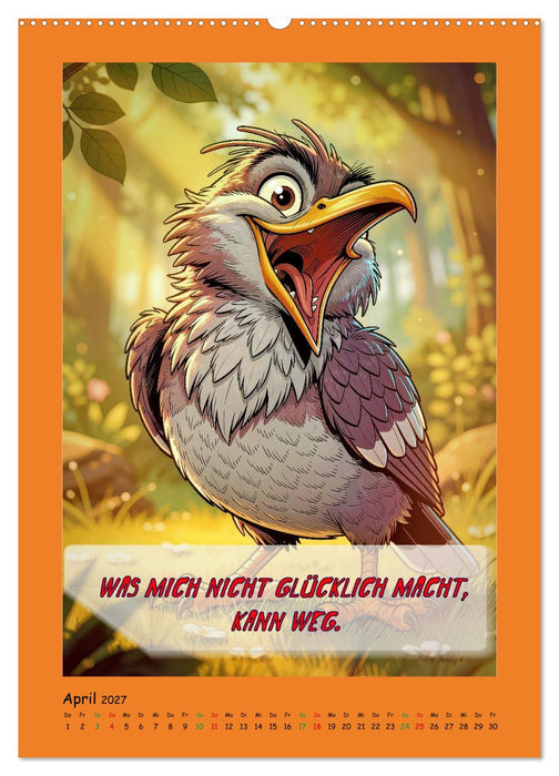 Frech wie Kuckuck (CALVENDO Wandkalender 2027)