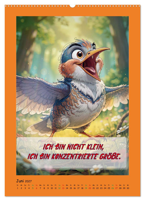 Frech wie Kuckuck (CALVENDO Wandkalender 2027)