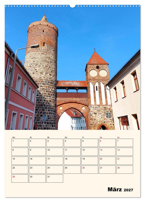 Jüterbog - Backstein und Türme (CALVENDO Wandkalender 2027)