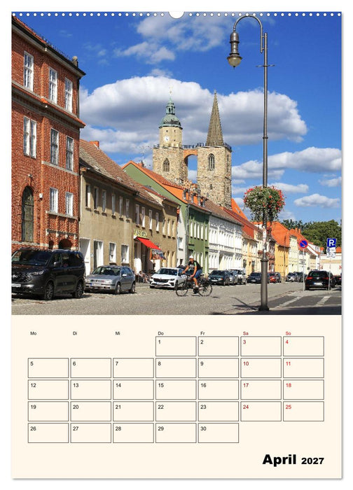 Jüterbog - Backstein und Türme (CALVENDO Wandkalender 2027)