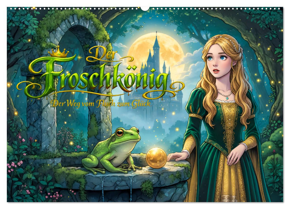 Der Froschkönig – Der Weg vom Fluch zum Glück (CALVENDO Wandkalender 2027)