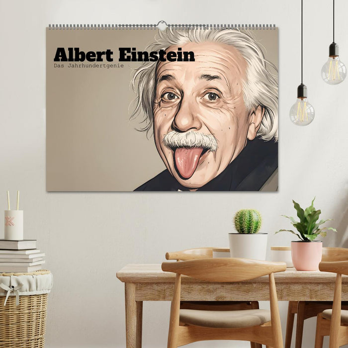 Albert Einstein – Das Jahrhundertgenie (CALVENDO Wandkalender 2027)