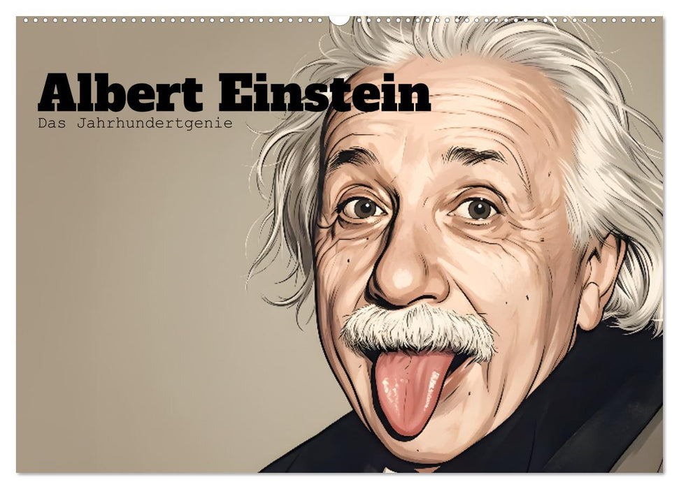Albert Einstein – Das Jahrhundertgenie (CALVENDO Wandkalender 2027)