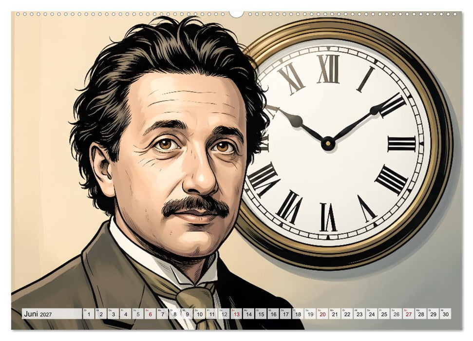 Albert Einstein – Das Jahrhundertgenie (CALVENDO Wandkalender 2027)