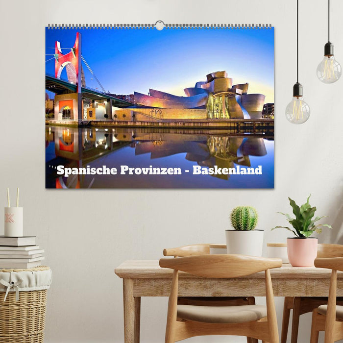 Spanische Provinzen - Baskenland (CALVENDO Wandkalender 2027)