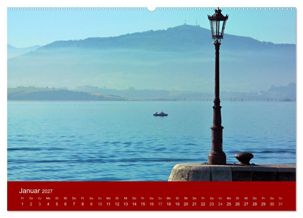 Spanische Provinzen - Baskenland (CALVENDO Wandkalender 2027)