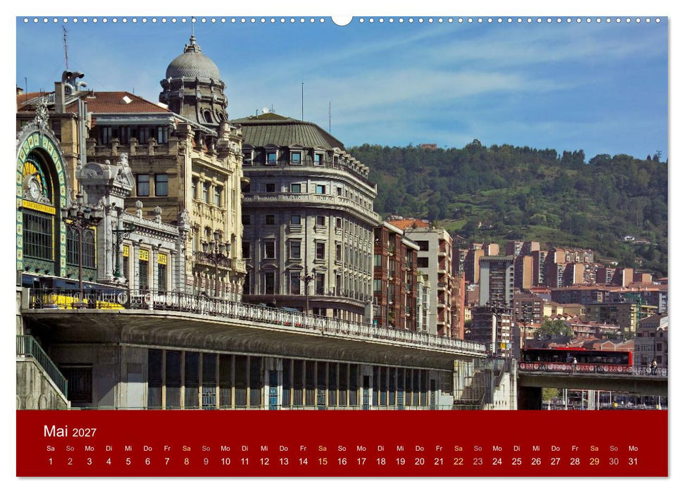 Spanische Provinzen - Baskenland (CALVENDO Wandkalender 2027)