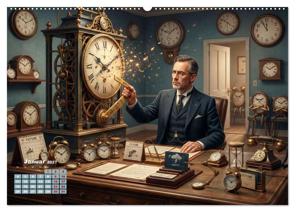 Das Amt für unmögliche Tätigkeiten (CALVENDO Wandkalender 2027)
