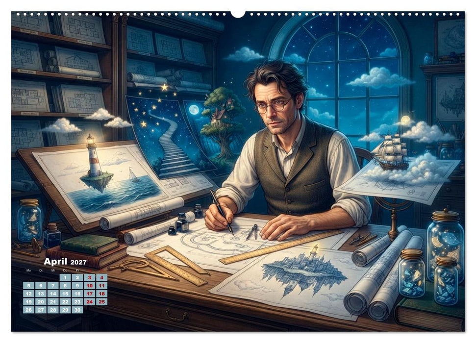 Das Amt für unmögliche Tätigkeiten (CALVENDO Wandkalender 2027)