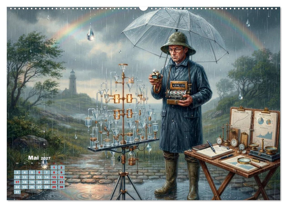 Das Amt für unmögliche Tätigkeiten (CALVENDO Wandkalender 2027)