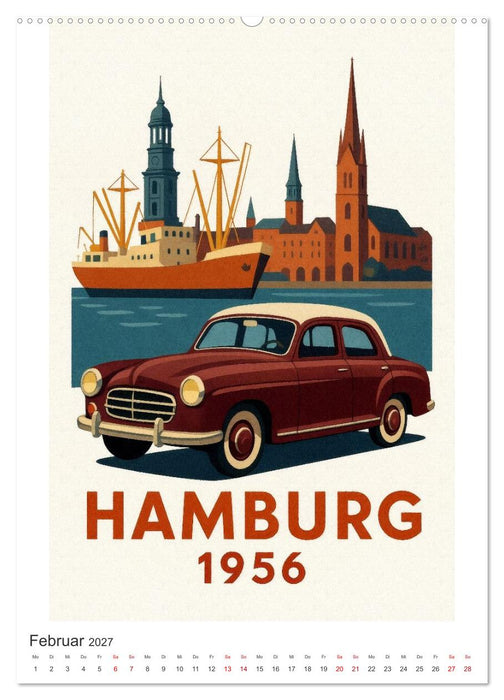 Stadtbilder und Straßenlegenden (CALVENDO Premium Wandkalender 2027)