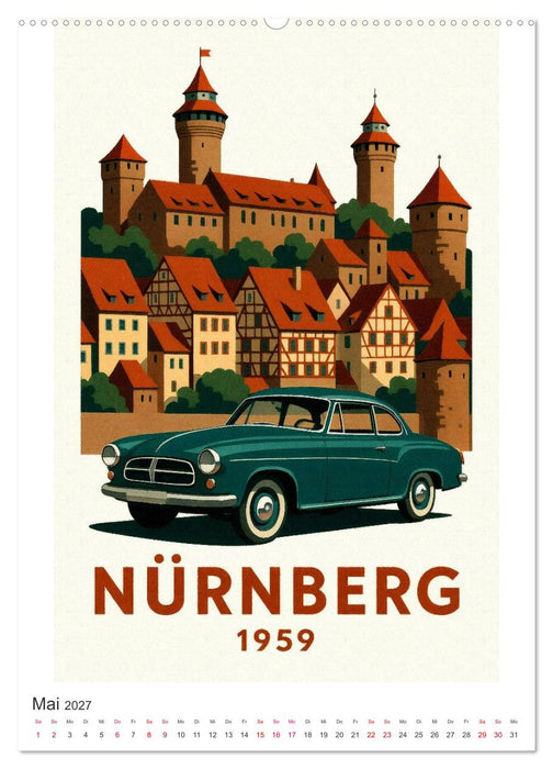 Stadtbilder und Straßenlegenden (CALVENDO Premium Wandkalender 2027)