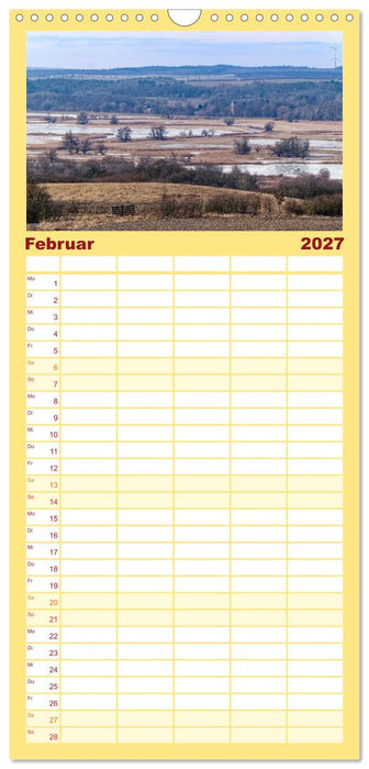 Nationalpark Unteres Odertal (CALVENDO Familienplaner 2027)