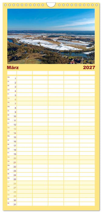 Nationalpark Unteres Odertal (CALVENDO Familienplaner 2027)