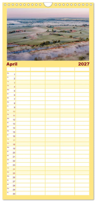 Nationalpark Unteres Odertal (CALVENDO Familienplaner 2027)