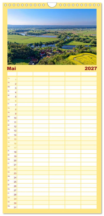 Nationalpark Unteres Odertal (CALVENDO Familienplaner 2027)