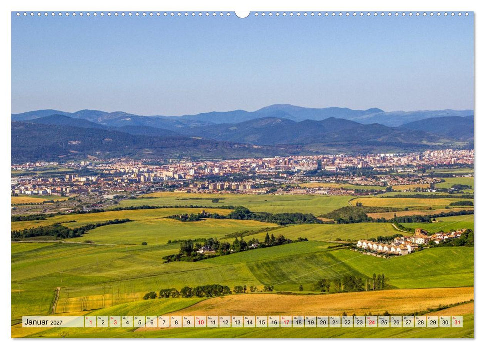 Bezauberndes Pamplona (CALVENDO Wandkalender 2027)