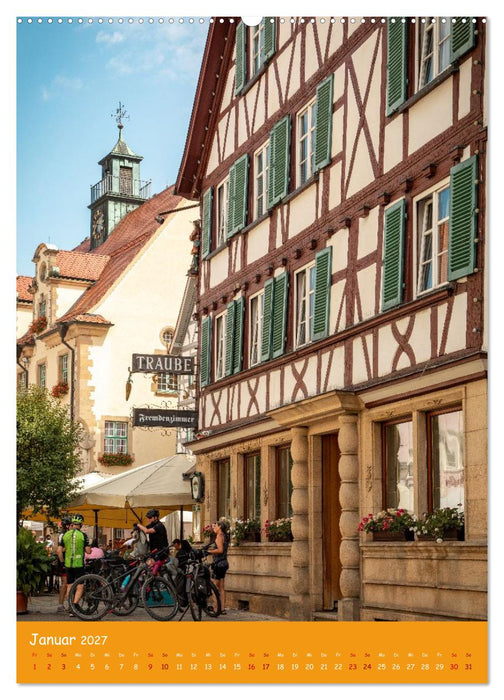 Schloss und mehr in Sigmaringen (CALVENDO Premium Wandkalender 2027)
