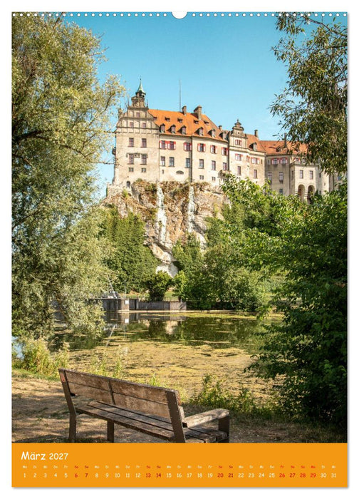 Schloss und mehr in Sigmaringen (CALVENDO Premium Wandkalender 2027)