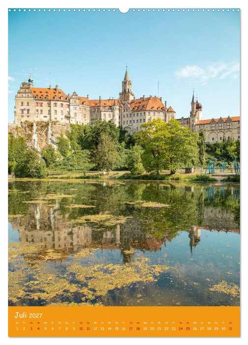 Schloss und mehr in Sigmaringen (CALVENDO Premium Wandkalender 2027)
